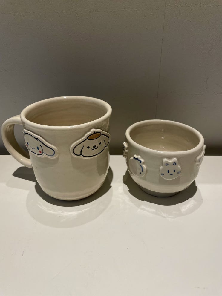 둥이1호 직접 만든 도자기컵이 집으로 오다 / 슬쌍디아빠 이동섭