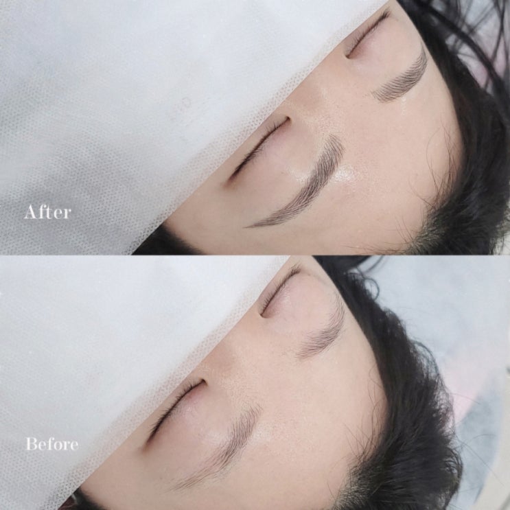  제주눈썹 문신 자연눈썹 - 남자눈썹도 여자눈썹도 부담없이 깔끔하게 만들어보아요