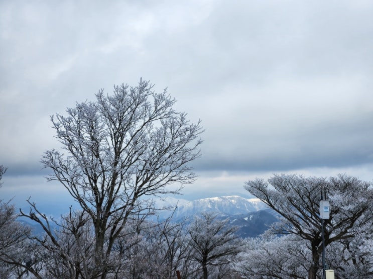 유노야마 온천, 고자이쇼(御在所) 로프웨이에서 눈꽃 세상을 만나다.