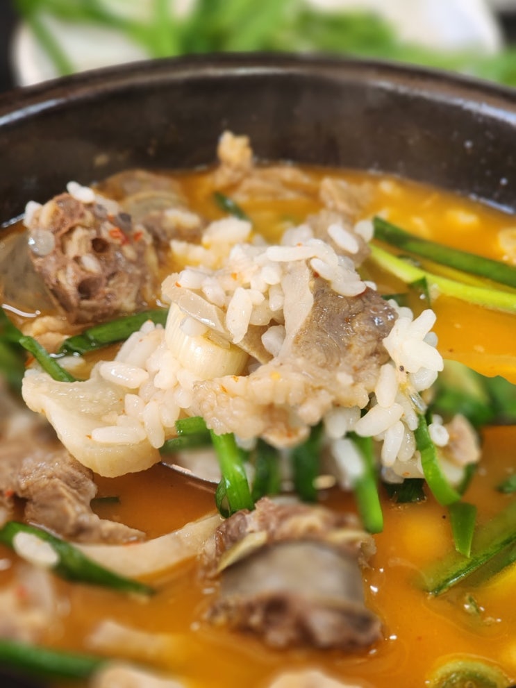  [등촌, 가양 맛집] 큰 가마솥에서 끓여지는게 보이는 진짜 순대국 '오복 순대국' 등촌직영점