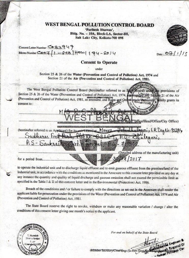 (인디샘 컨설팅)인도에서 사업용 오염 면허/허가/인증서(Pollution Certificate/License) 취득 방법 (인디샘 컨설팅)인도에서 사업용 오염 면허/허가/인증서(Pollution Certificate/License) 취득 방법