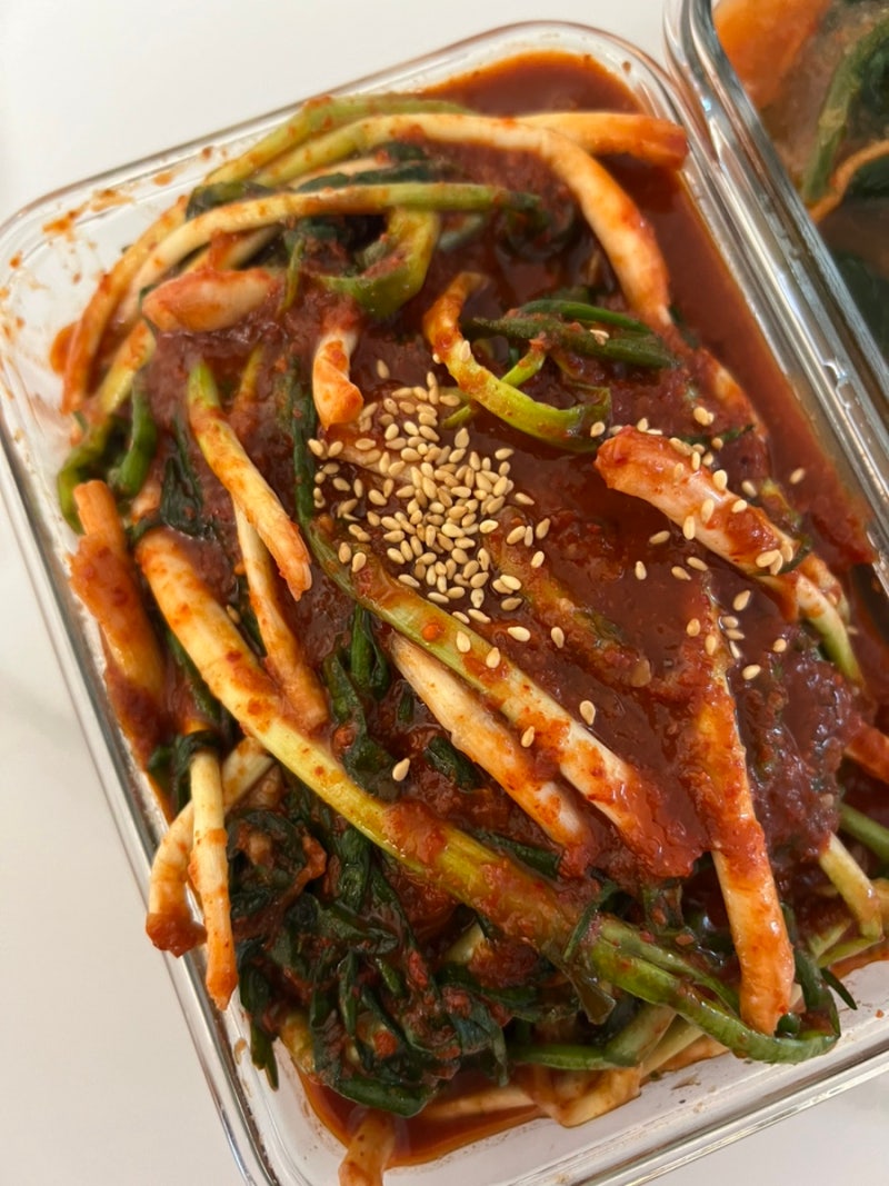 운림가김치:) 파김치와 열무김치가 맛있는 운림가김치