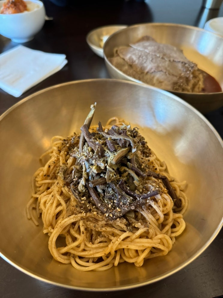  [면서울] 내돈내산 압구정로데오 맛집 자가제면 들기름 국수 면 전문 면서울 by 미슐랭1스타 셰프 윤서울