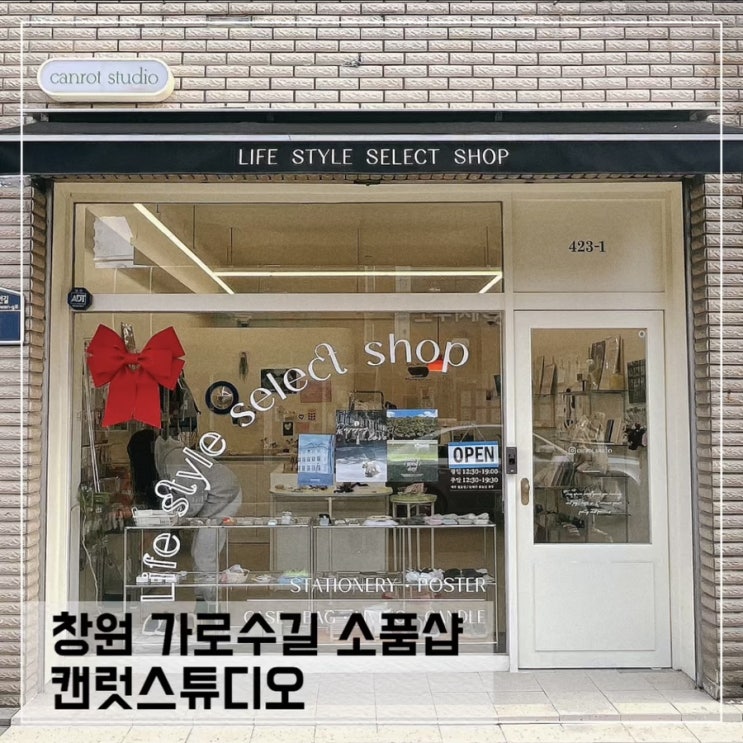  창원 가로수길 소품샵 캔럿스튜디오; 유니크한 창원소품샵 추천