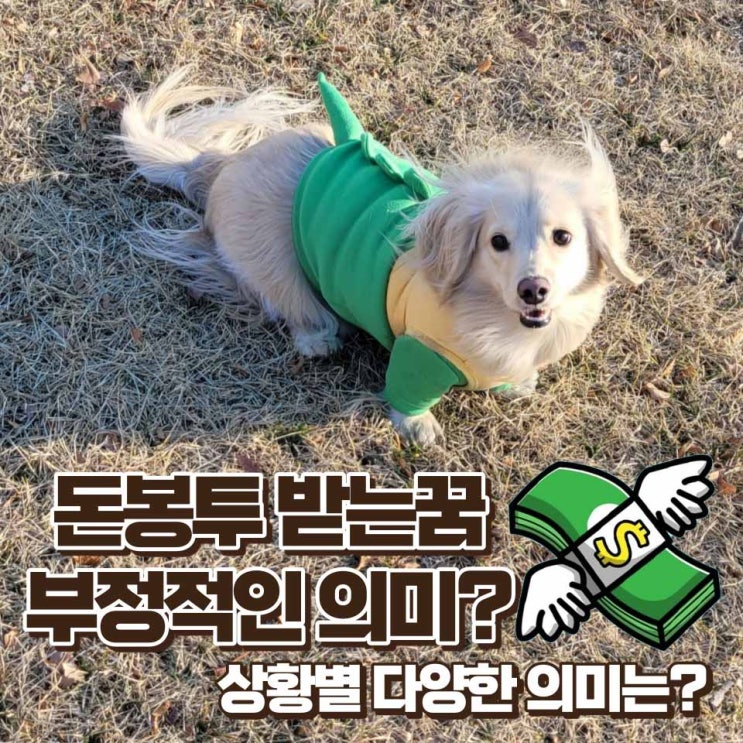  돈봉투 받는꿈 해몽 부정적인 의미도 있을까?