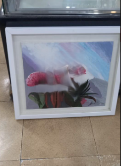  "古傳美  곧 다가올 봄을 맞아 이쁜 꽃그림 유화그림" 미술품 고가구 고미술 고서적 판매점/ 강아지 고양이 해외출국