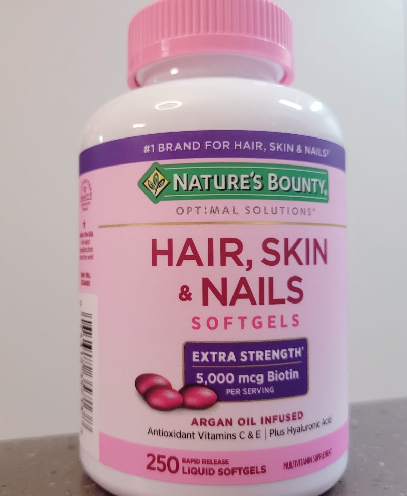 네이처스 바운티 헤어 스킨 네일 소프트 젤(Nature's Bounty Hair Skin & Nails) 후기