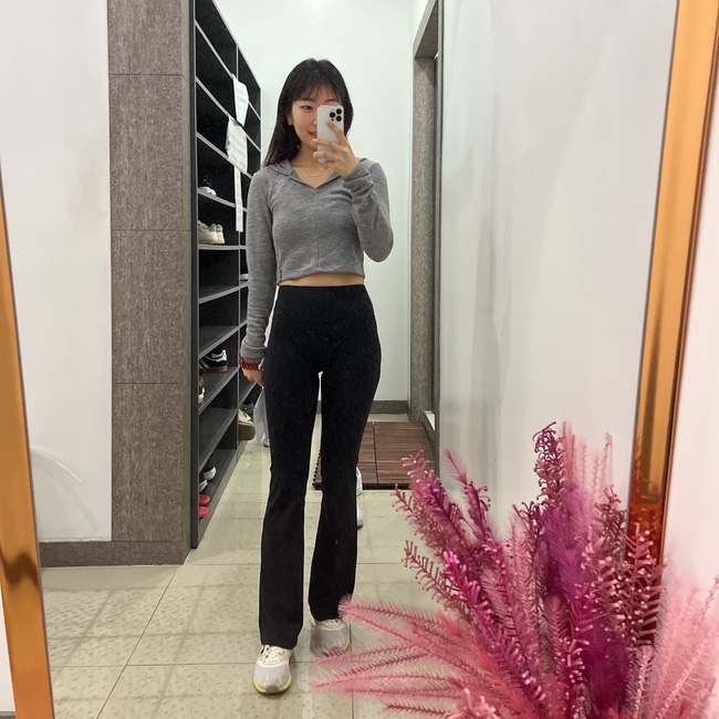  파슬리웨어 부츠컷 레깅스 후디 티셔츠 여자 운동복으로 추천드려요