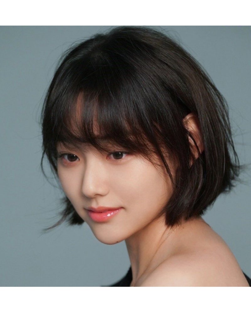 강미나 단발 헤어스타일 여자 숏단발 레이어드컷 레이어드단발