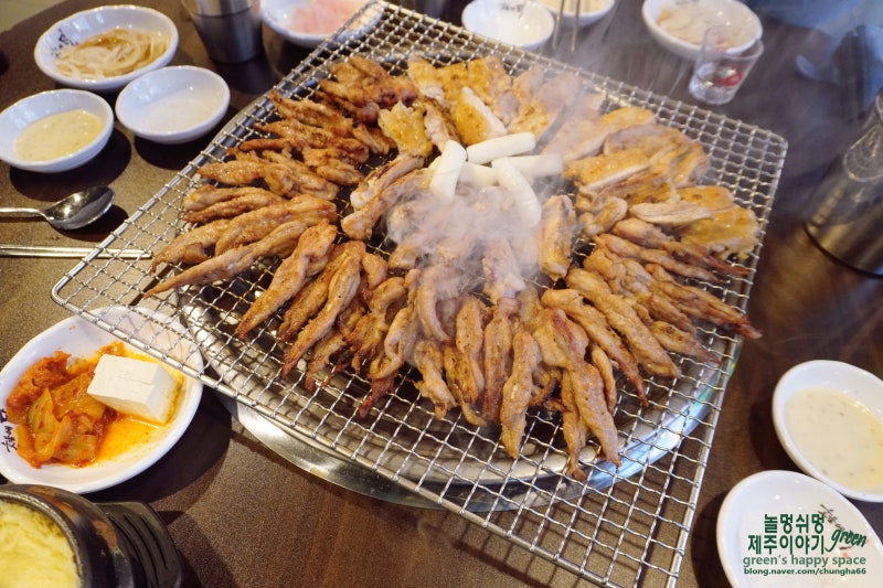 제주 서귀포도민맛집 동홍동맛집 숯불에닭 닭갈비 닭목살 숯불구이 맛집