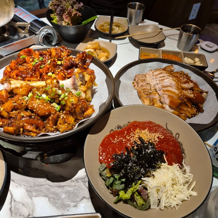  부산 하단맛집 족발사관학교 내돈내산 후기