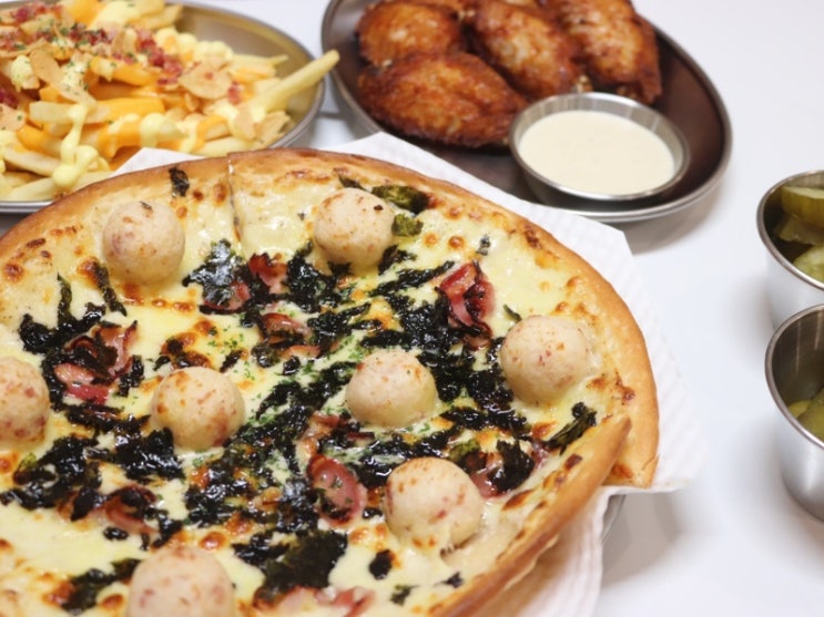  속초 피자씨 피자 맛집  명란감자피자 메뉴 등대해변