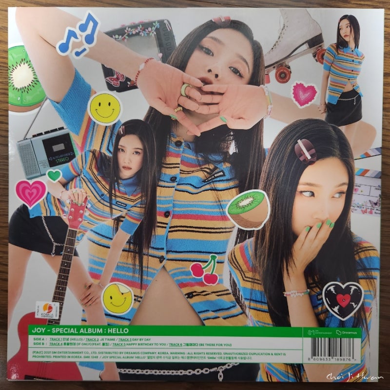 조이(JOY) - 안녕(Hello) 리메이크 솔로 앨범, 절판 LP 구입