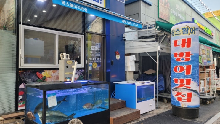  파주 운정 대방어맛집 회포장전문점 팜스활어직판장