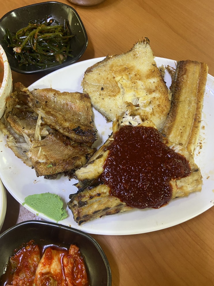  부산 범일동 신선식당 생선구이 동태탕 맛집