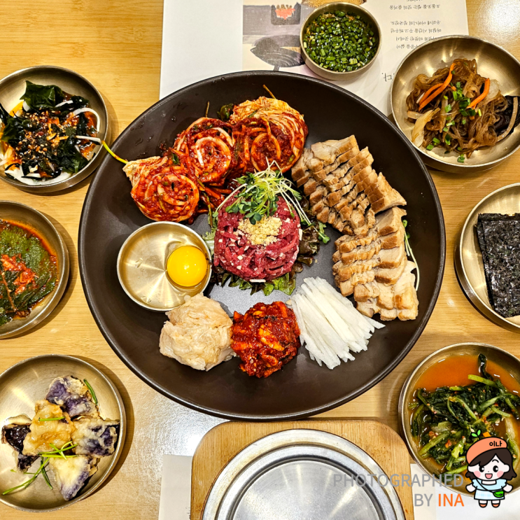인천 삼산동 맛집 보릿골정찬 보쌈과 솥밥이 맛있는 한식 집