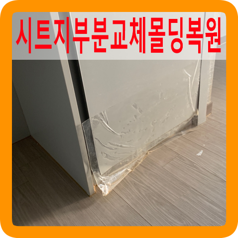 문짝시트지교체몰딩복원전문업체
