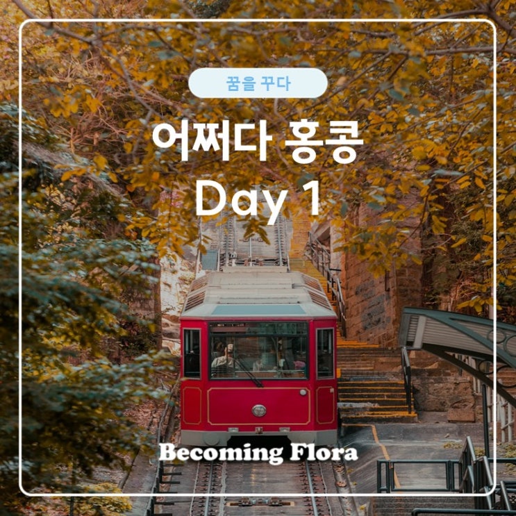  어쩌다 홍콩 여행 첫째 날