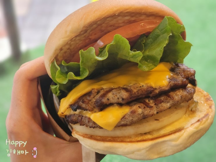  한양대버거맛집 흑돼지 수제버거맛집 버거쑈