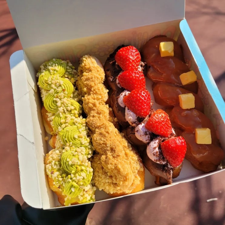  잠실카페: K-디저트 [봉땅] 후기/ 꽈배기 디저트 먹으러오세요!