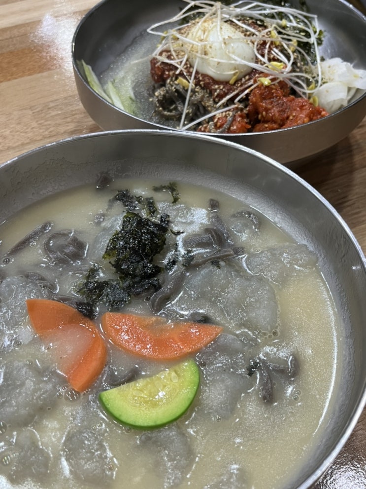  공덕역맛집 봉평옹심이메밀칼국수 / 추천 메뉴