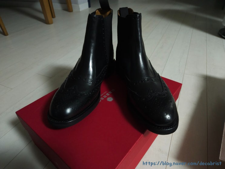  Grenson Wingtip Chelsea Boots 그렌슨 윙팁 첼시 부츠