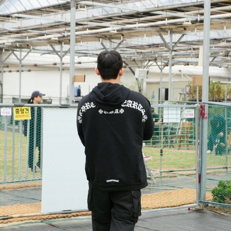 크롬하츠 후드집업 구매 후기｜Chrome Hearts 아치 로고 USA 블랙 후드집업