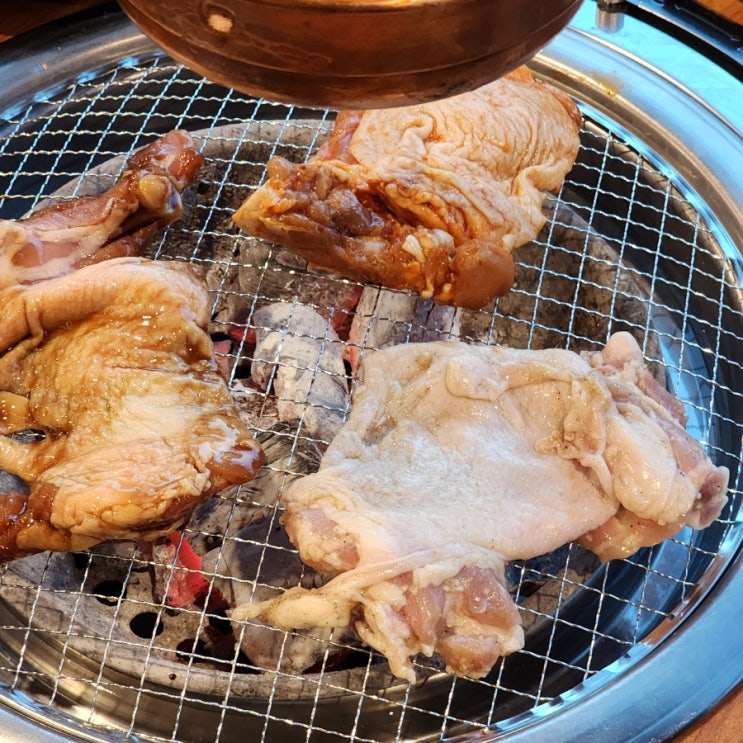  순천 닭구이 맛집 무한리필로 즐기는 천계산장 신대점