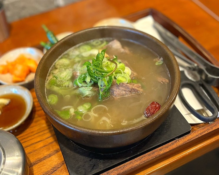  부산 서면 혼밥 추천 강갈비탕 갈비탕 맛집