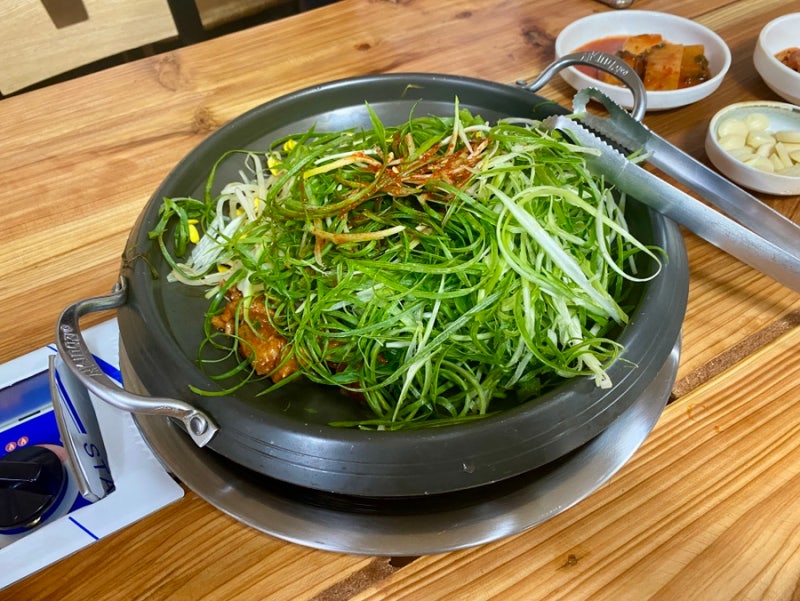서귀포표선 현지인 흑돼지두루치기 가시리명문사거리식당