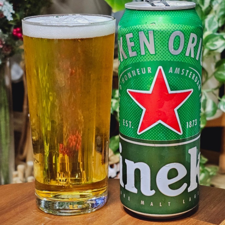  하이네켄 캔맥주 도수 편의점 가격 맛 칼로리 리뷰