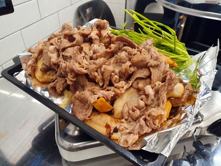  신흥역 맛집 성남 고기집 고플릭스 푸짐해