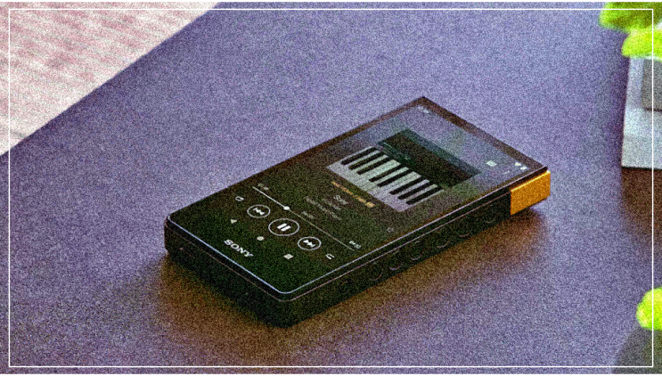 소니의 휴대용 음악 플레이어 NW-ZX707에 대한 정보 소개