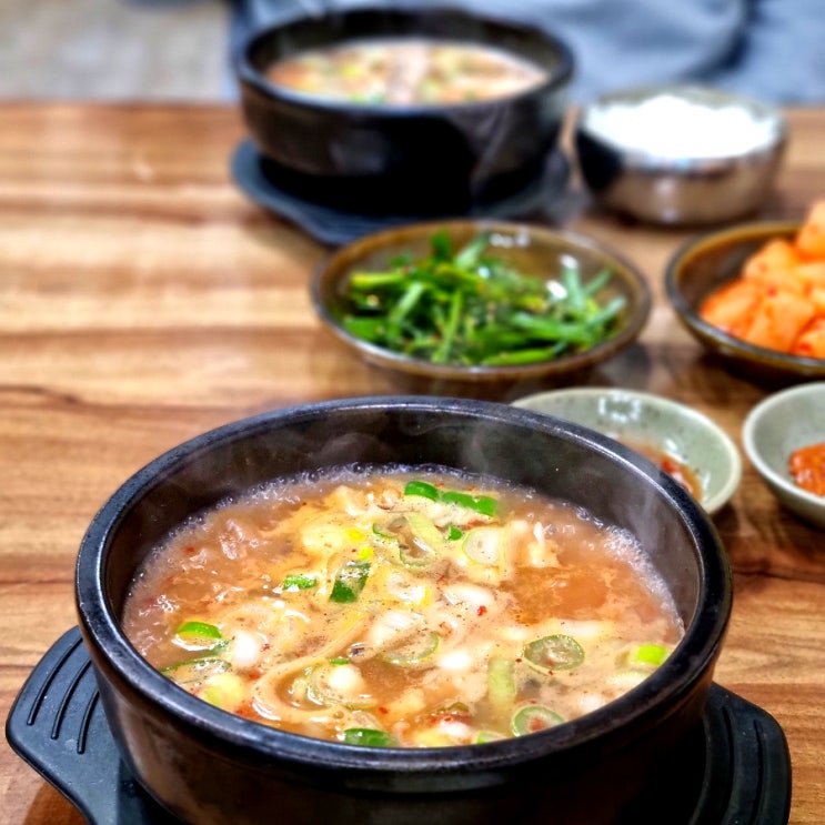 백암순대국 여기가 맛있어요 강남 순대국 맛집