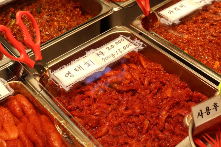 속초 중앙시장 젓갈 맛집 황부자젓갈 구매 후기