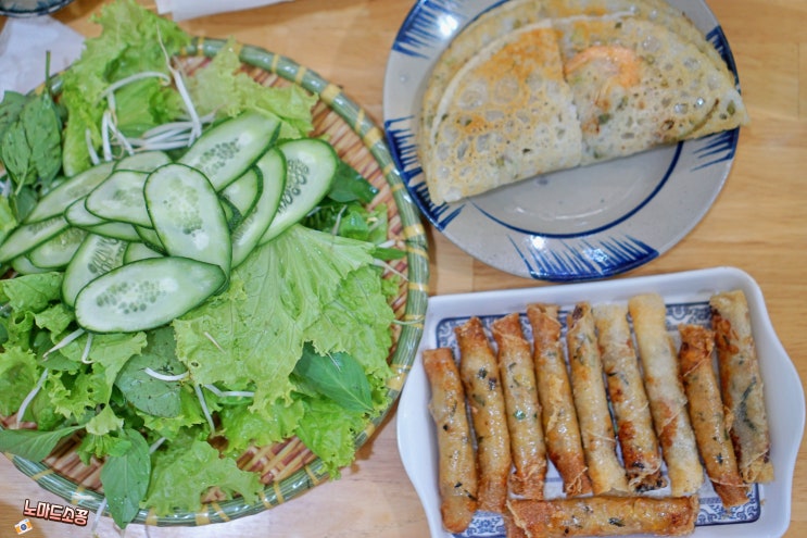  베트남 다낭 로컬 반쎄오 맛집 Bánh Xèo 76 반쎄오 람밥 최고