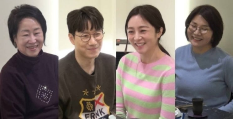 <b>동상이몽2 조우종</b> 아내 정다은 8년만에 사돈과 한자리