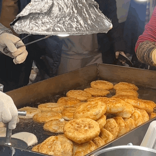  대구 서문시장 먹거리 빈대떡 호떡맛집