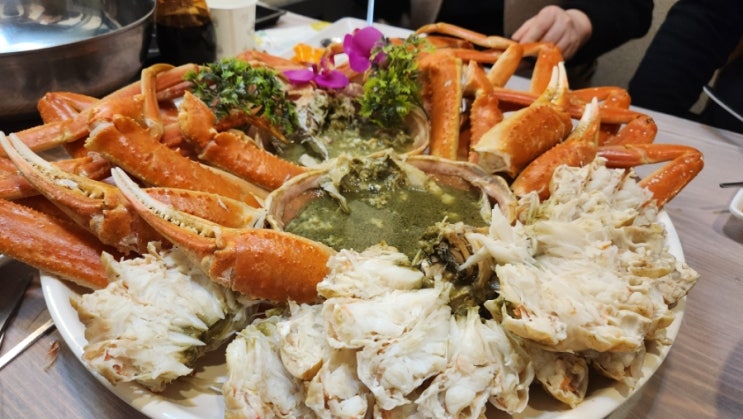  창원 제철 대게 맛집<대게 수산>