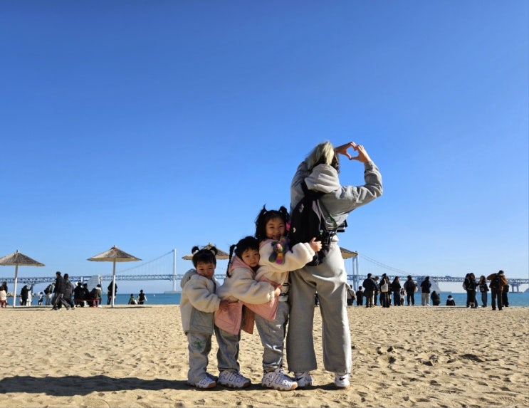  아이랑 부산 자쿠지있는 숙소 ft. 포항조개구이 그리고 광안리 해수욕장