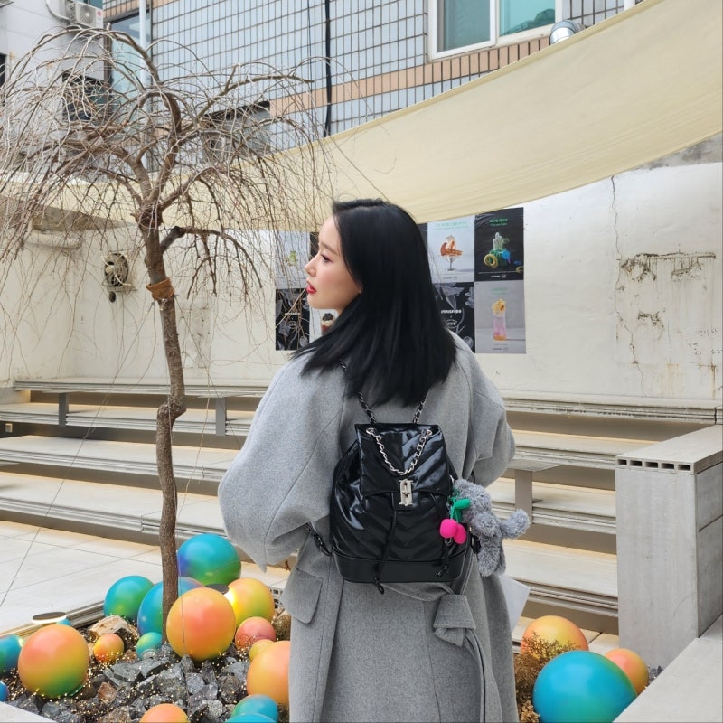 제이에스티나 백팩 내돈내산 후기 ! 미뇽 플랩백팩 20대 여자 가방 추천
