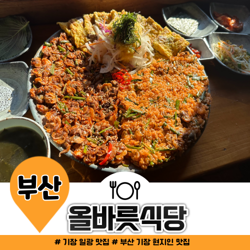 부산 기장 맛집 내돈내산 올바릇식당 솔직 후기 부산 기장 맛집 내돈내산 올바릇식당 솔직 후기