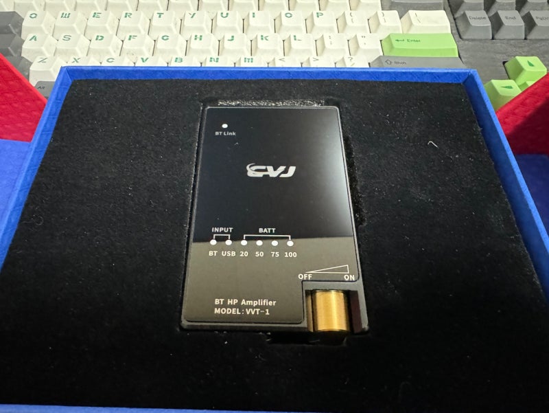 CVJ VVT-1 Bluetooth レシーバー DAC アンプ（Dethonray Pegasus SG1 