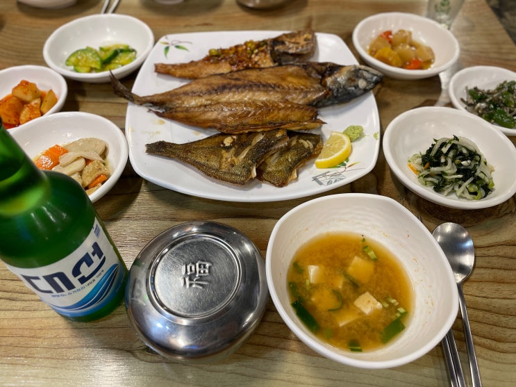  부산 중동역 로컬 밥집 우성식당
