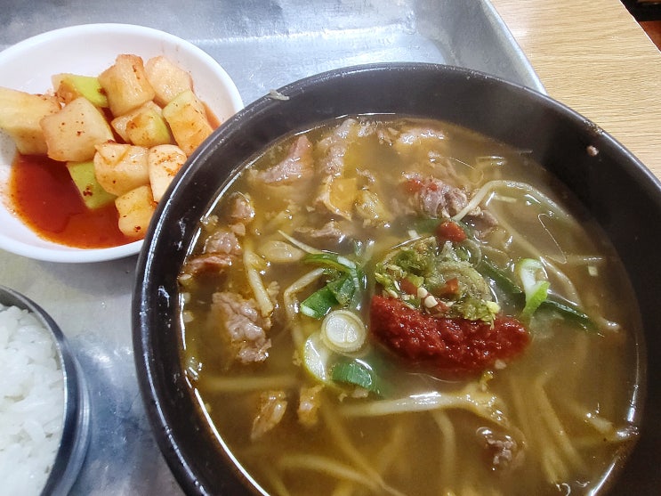  부산 부전시장 고성 죽집, 아침식사 가능 가성비 국밥 맛집