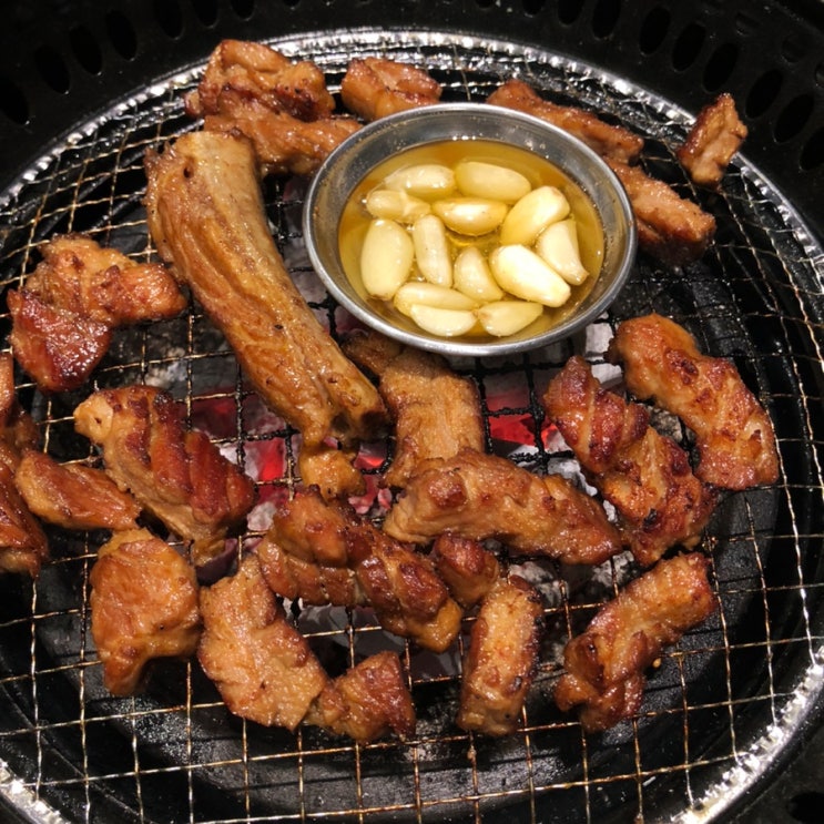  컨벤시아 맛집 황제갈비살 송도점 소고기 돼지갈비 냉면 육회 대박