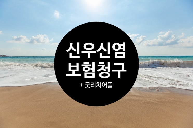  신우신염 2박 3일 입원치료 및 실비보험 청구 후기 (feat. 굿리치 앱)