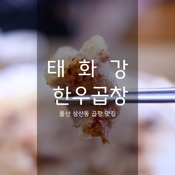  태화강한우곱창 - 울산 삼산맛집