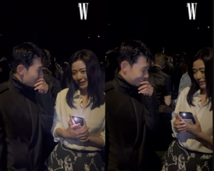 "인생에서 가장 힘든 한 주" <b>손흥민</b>, <b>전지현과</b> 환하게 웃음