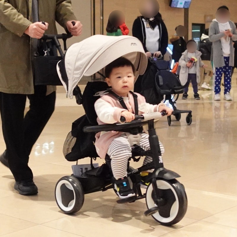 트라이크 유모차 삼천리 샘트라이크 콤팩트 사용후기 (폴딩 방법)